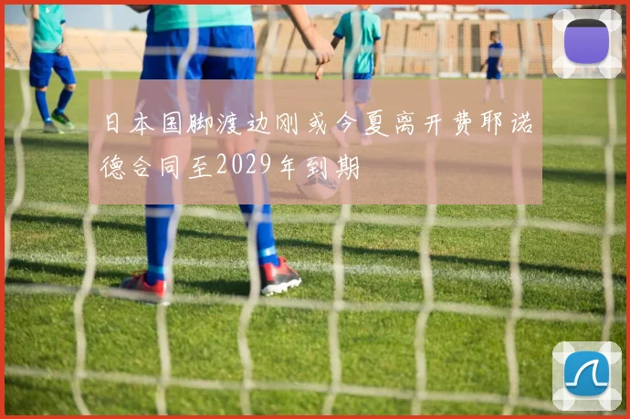 日本国脚渡边刚或今夏离开费耶诺德合同至2029年到期