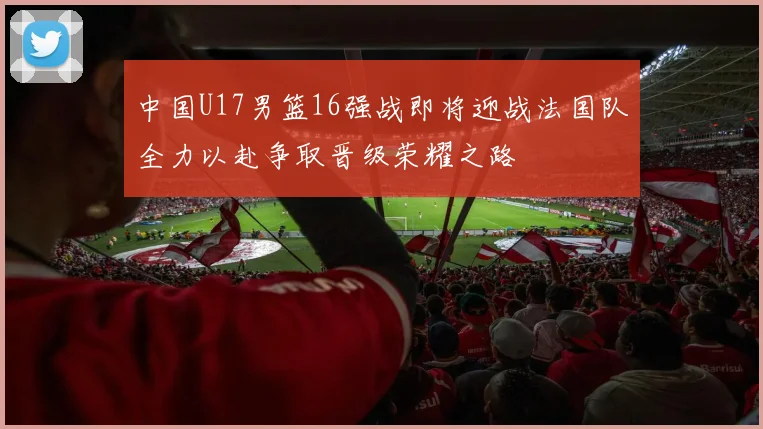 中国U17男篮16强战即将迎战法国队全力以赴争取晋级荣耀之路